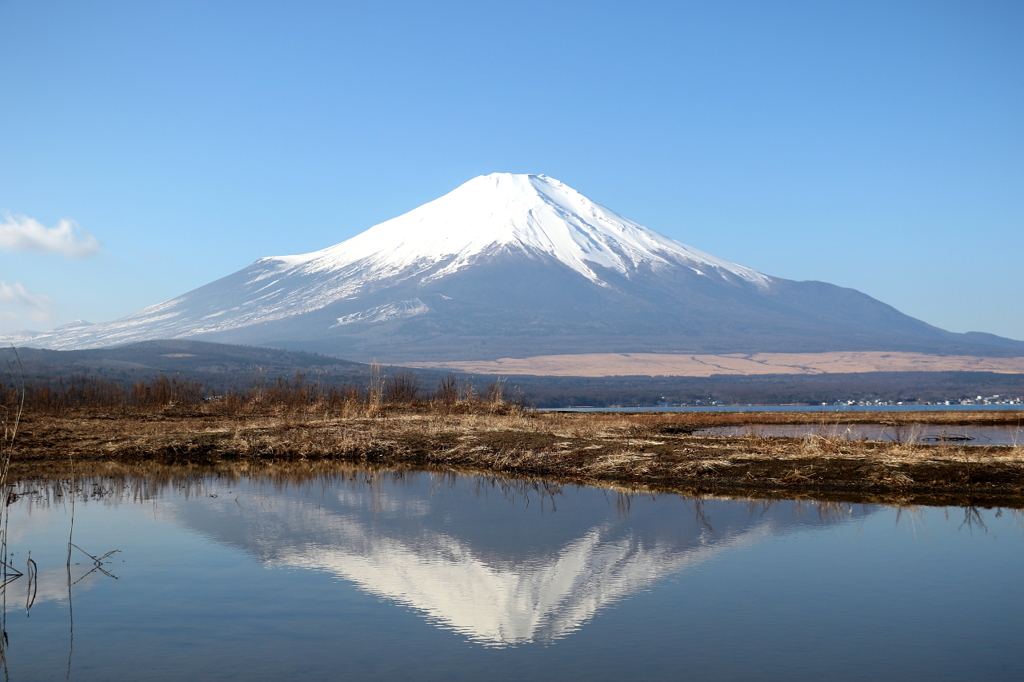 逆さ富士