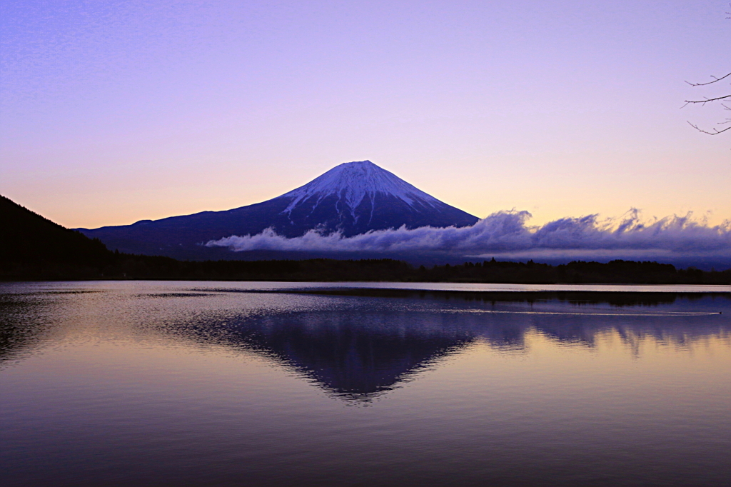 田貫湖の朝