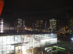 お台場、観覧車上