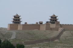 万里の長城の西の終点