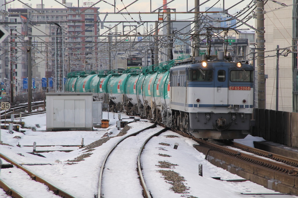 雪晴れの日に