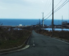 海へと続く道