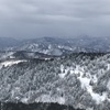 雪の山並み