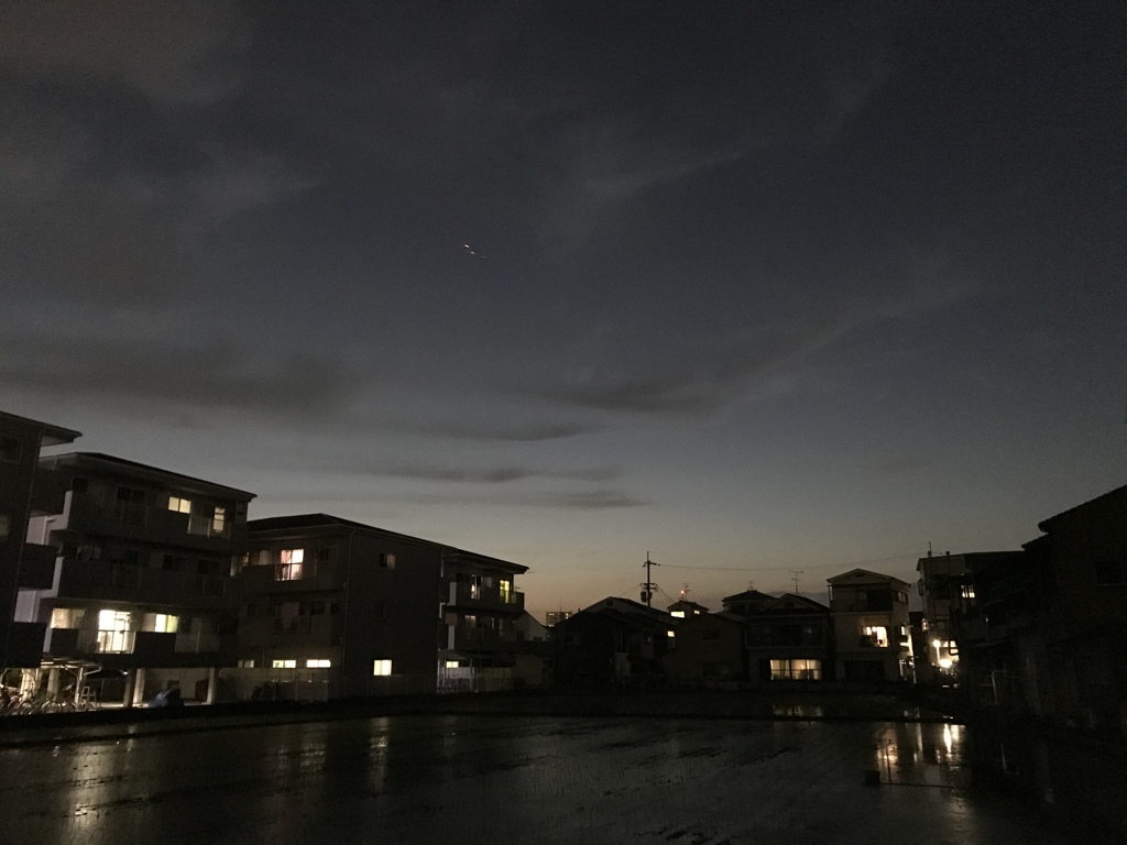 久しぶりのいい空