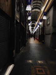昔ながらの商店街