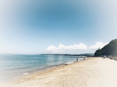 夏の終わりの海は…