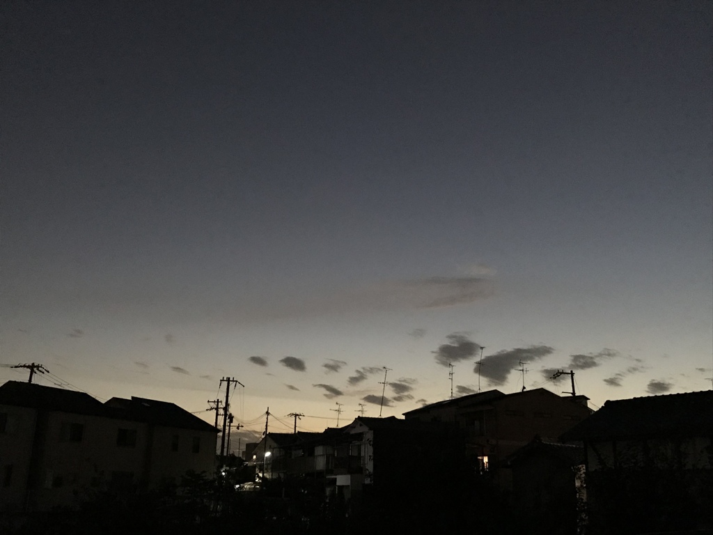 日暮れ