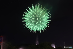 アート花火 HANABI2023　グリーン