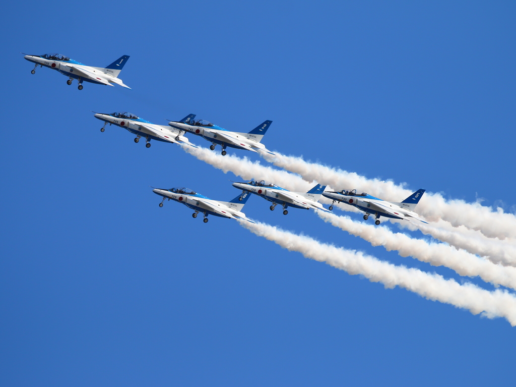 ブルーインパルス予行④