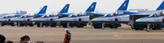 ブルー整列