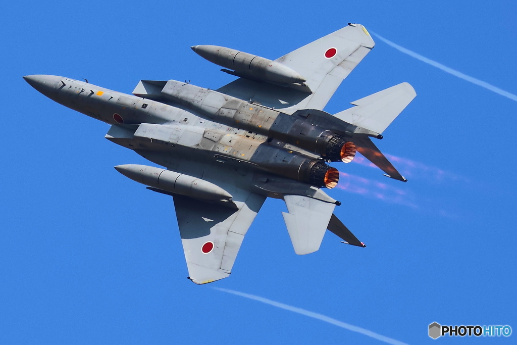 航空祭前日 F15腹筋