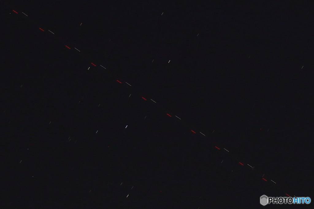 航空機の軌跡