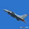 ⑤空を切るF16(岐阜航空祭予行）