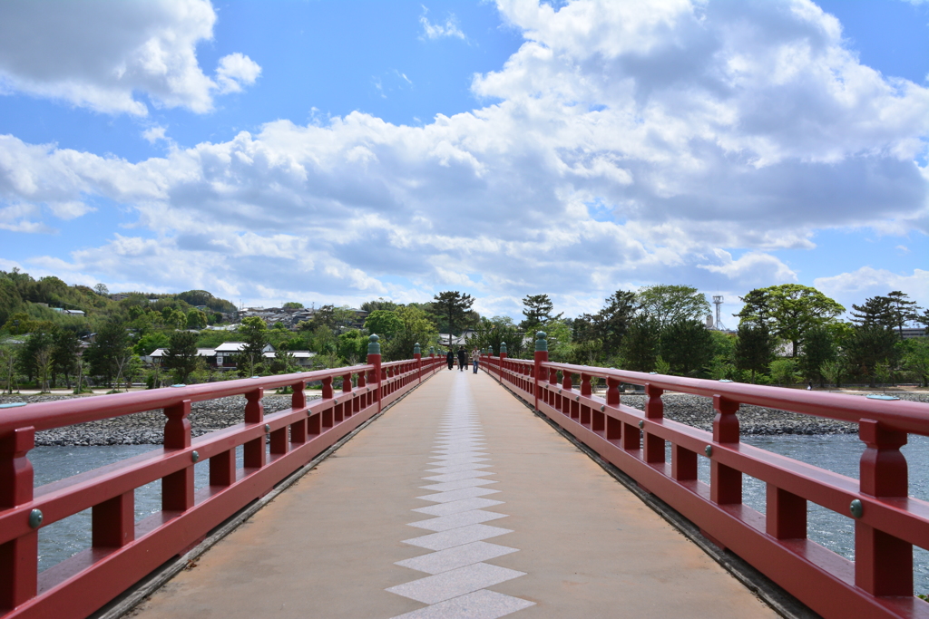 京都 宇治 朝霧橋♪