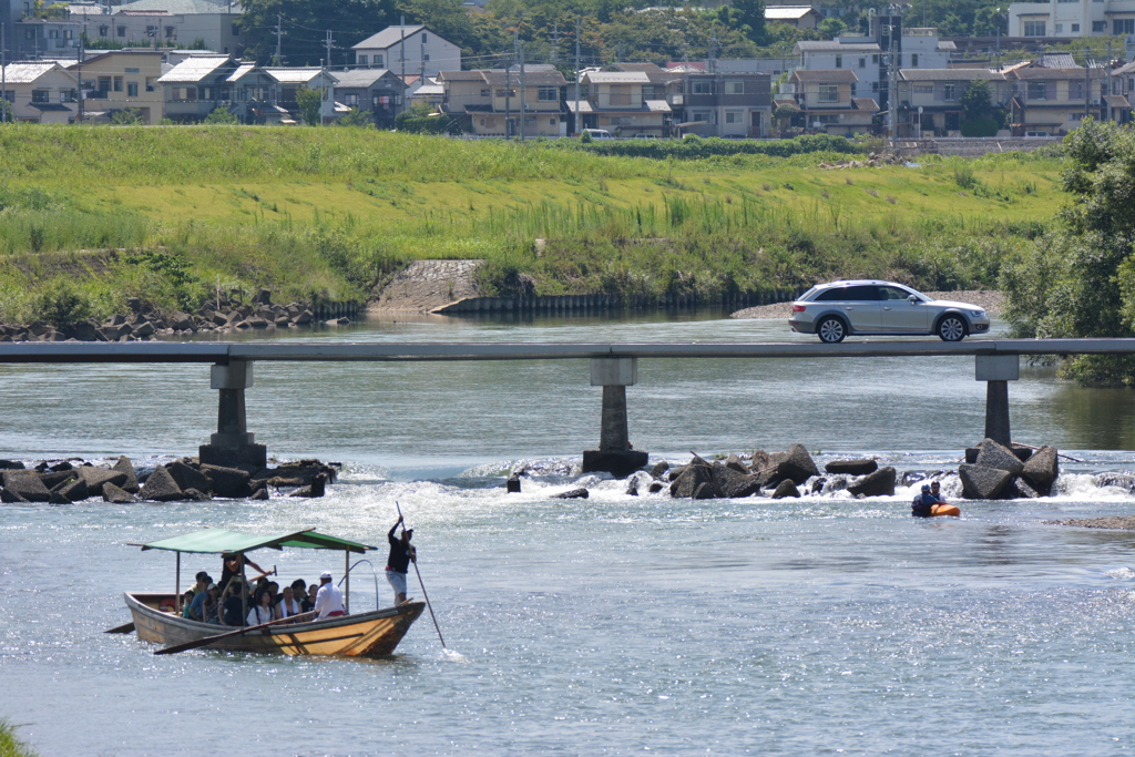 保津川下り♪