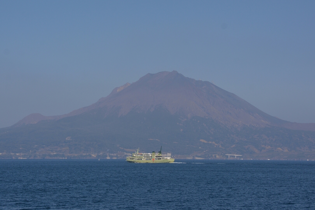 桜島♪