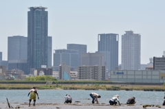 OSAKA  潮干狩り♪