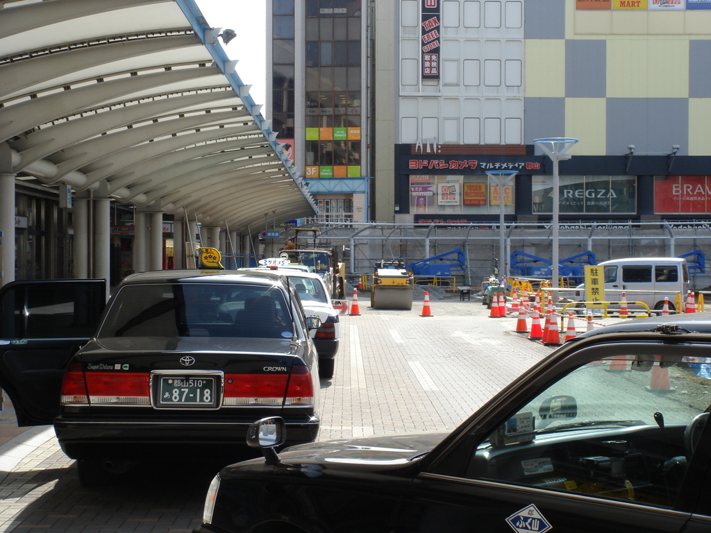 郡山駅前タクシー乗り場