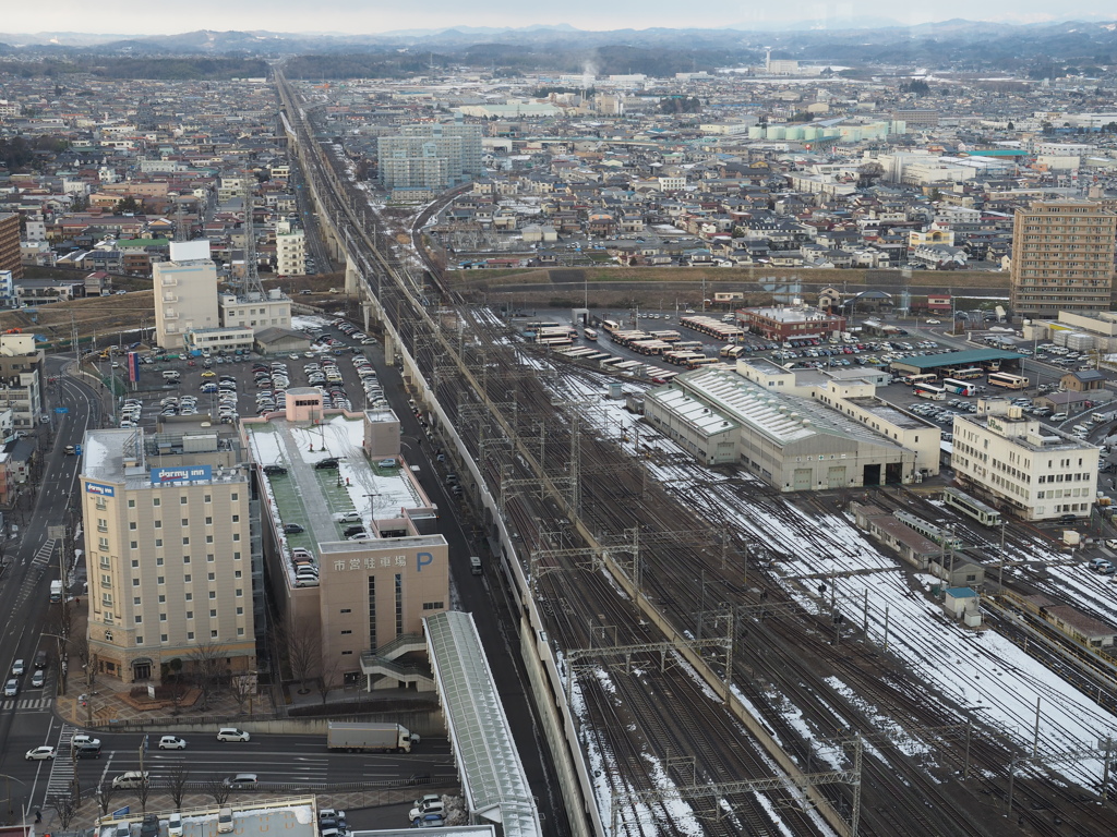 ビッグアイ展望台から北向き