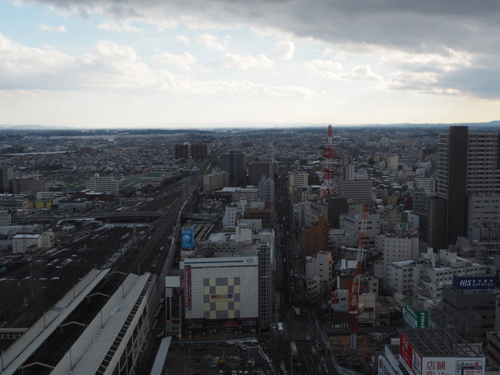 ビッグアイから南側