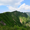 南岳から鬼ヶ面山