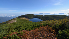 白馬大池と頸城山塊