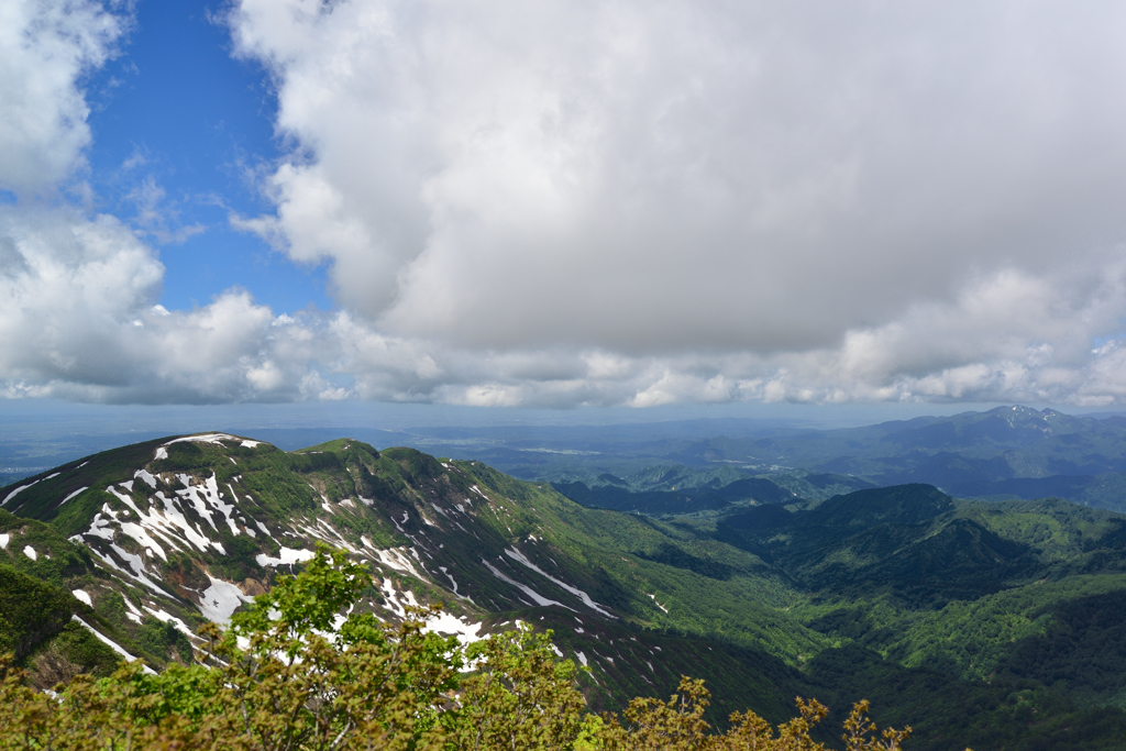 袴岳より大岳