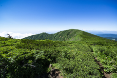 不忘山と南屏風岳