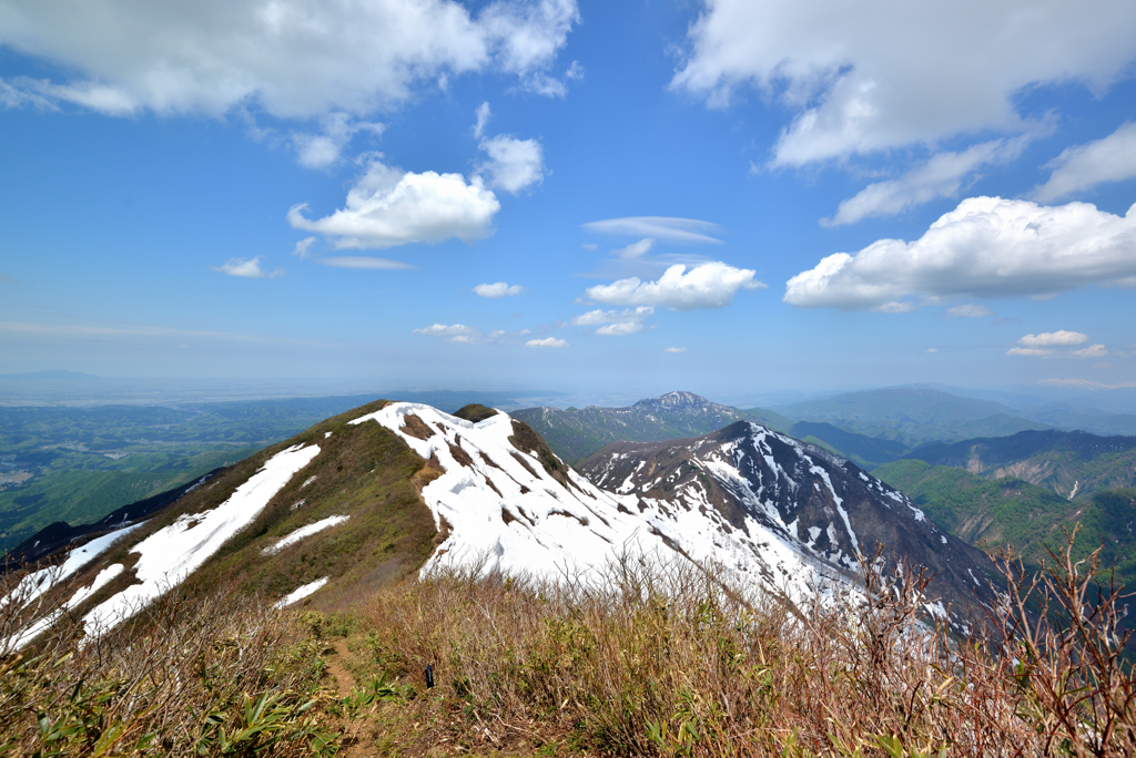 粟ヶ岳山頂からの眺望