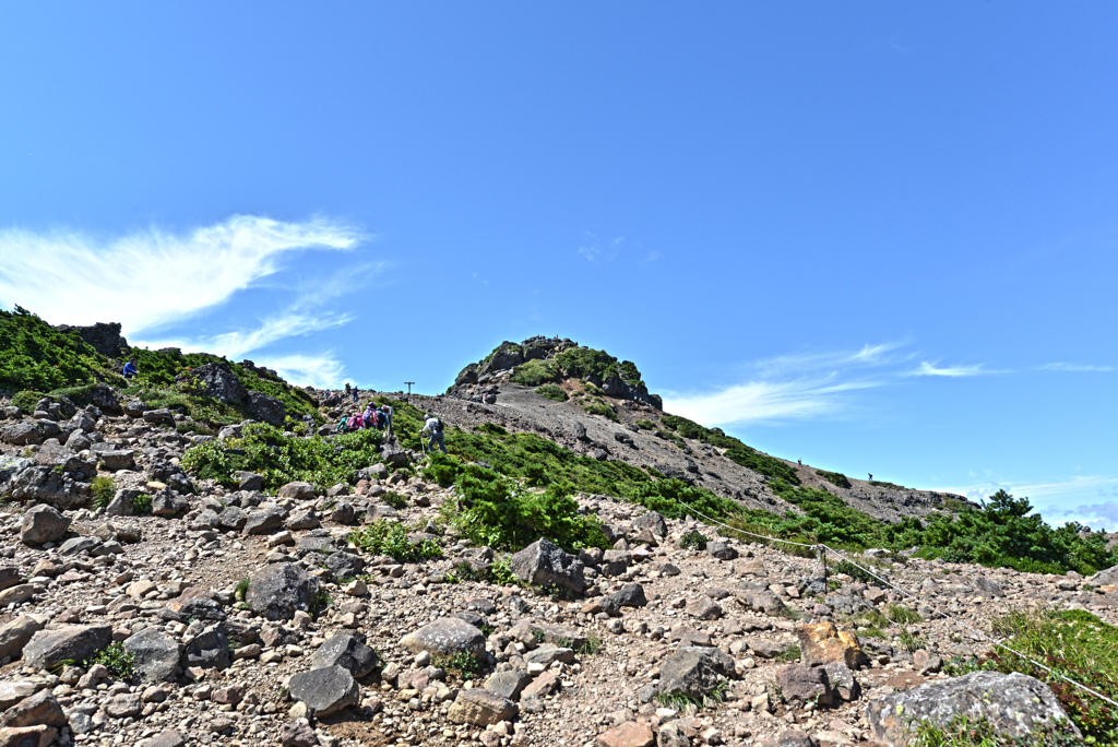 安達太良山山頂