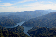 浅草岳山頂から