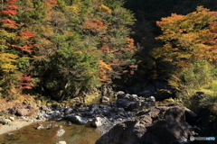 高の瀬峡に行く途中