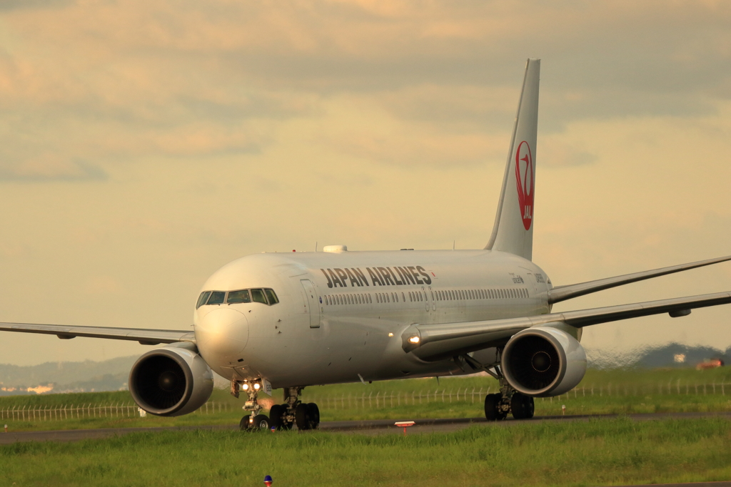 出雲空港　東京便到着02