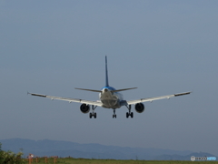 米子空港着陸態勢02