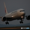 出雲空港へ着陸
