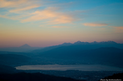 高ボッチ朝景