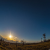 高ボッチの夕暮れ