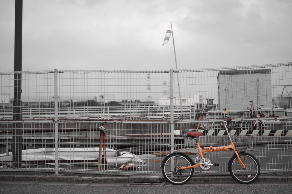 自転車に乗って♪