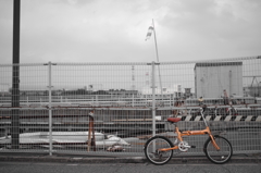 自転車に乗って♪
