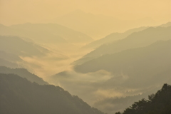 輝く雲海