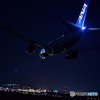 伊丹 千里川の夜
