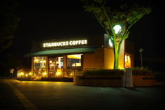 雨上がりのスターバックス