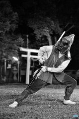 三面獅子 ワニ