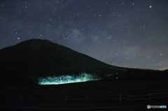 天の川が見えたよ。