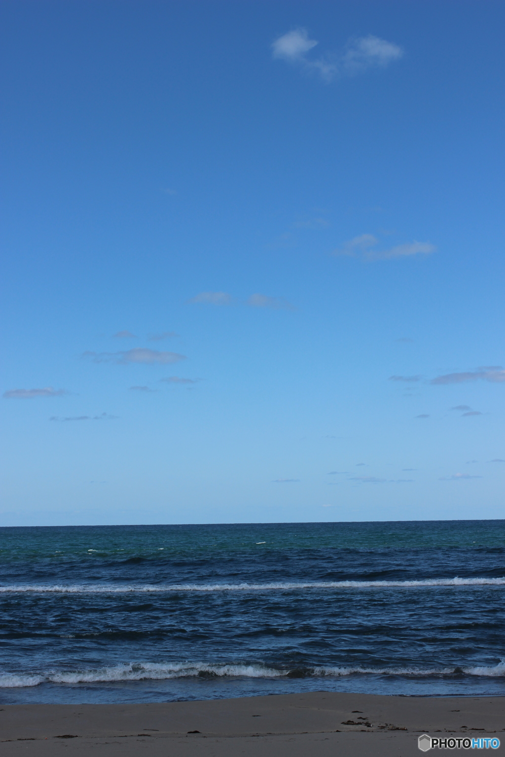 青い海