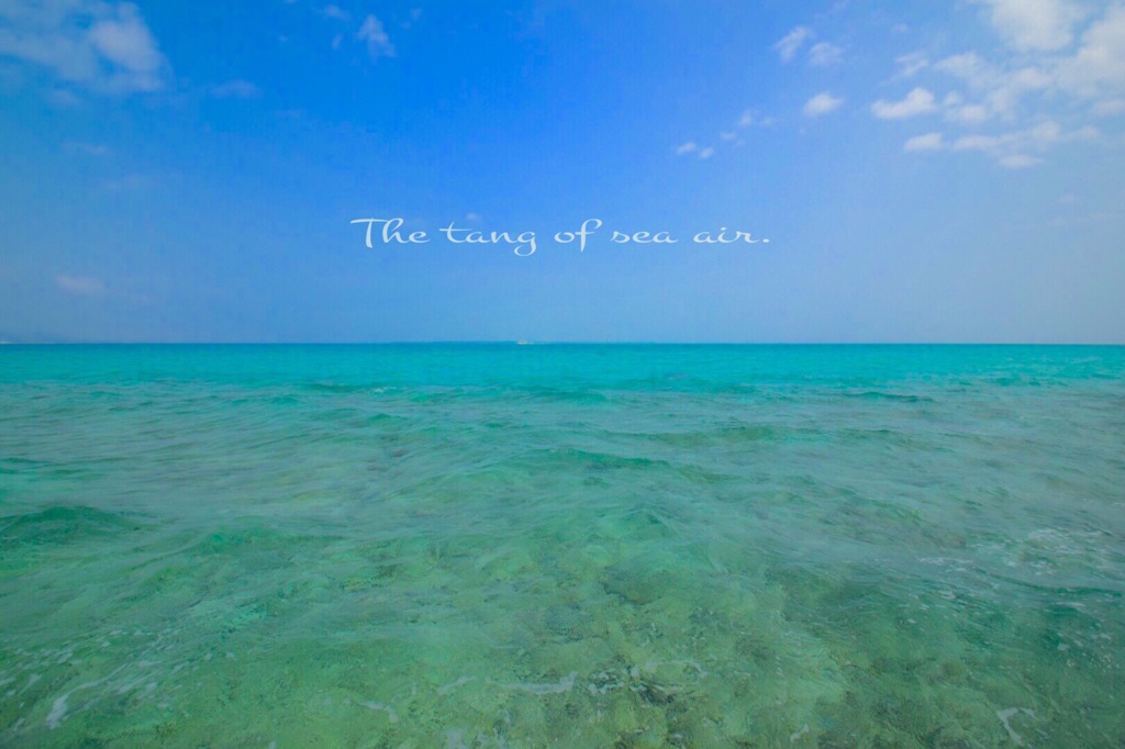 『The tang of sea air.』