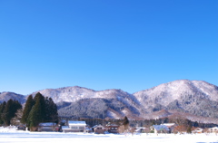 里山　冬