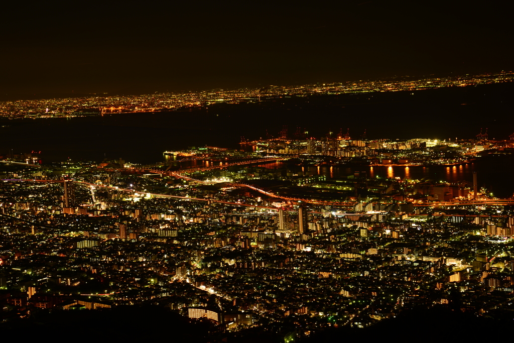 神戸100万ドルの夜景