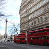 London bus - Trafalgar square