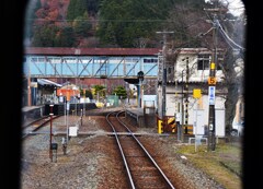 跨線橋生野駅